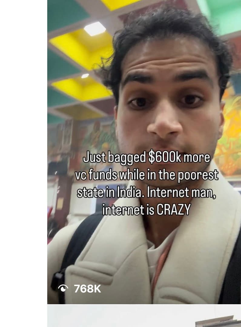 768K-view video: just bagged $600k more VC funds